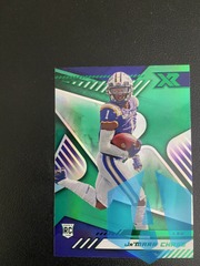 2021 Panini Chronicles Draft Picks Xr Green Ja'Marr Chase #183 Rookie RC
